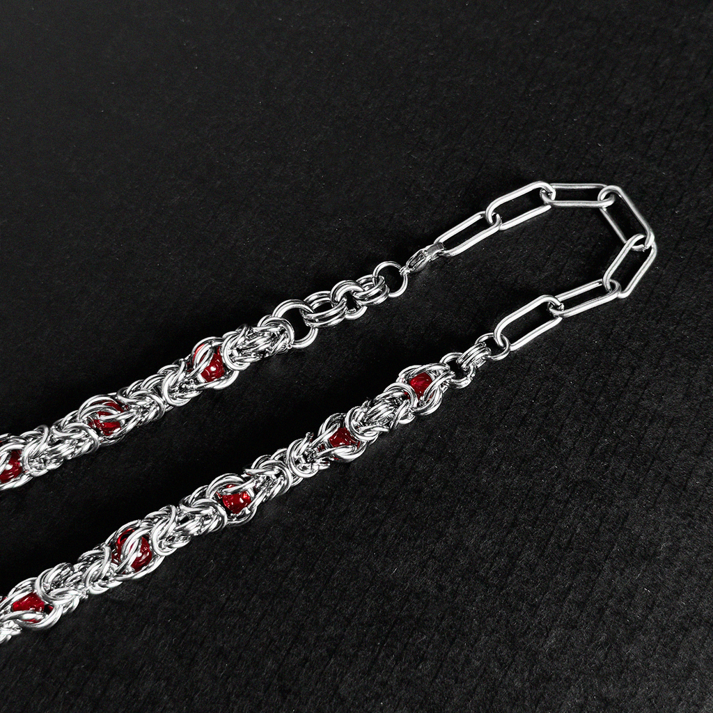 TITANIUM HORSESHOE CROSS