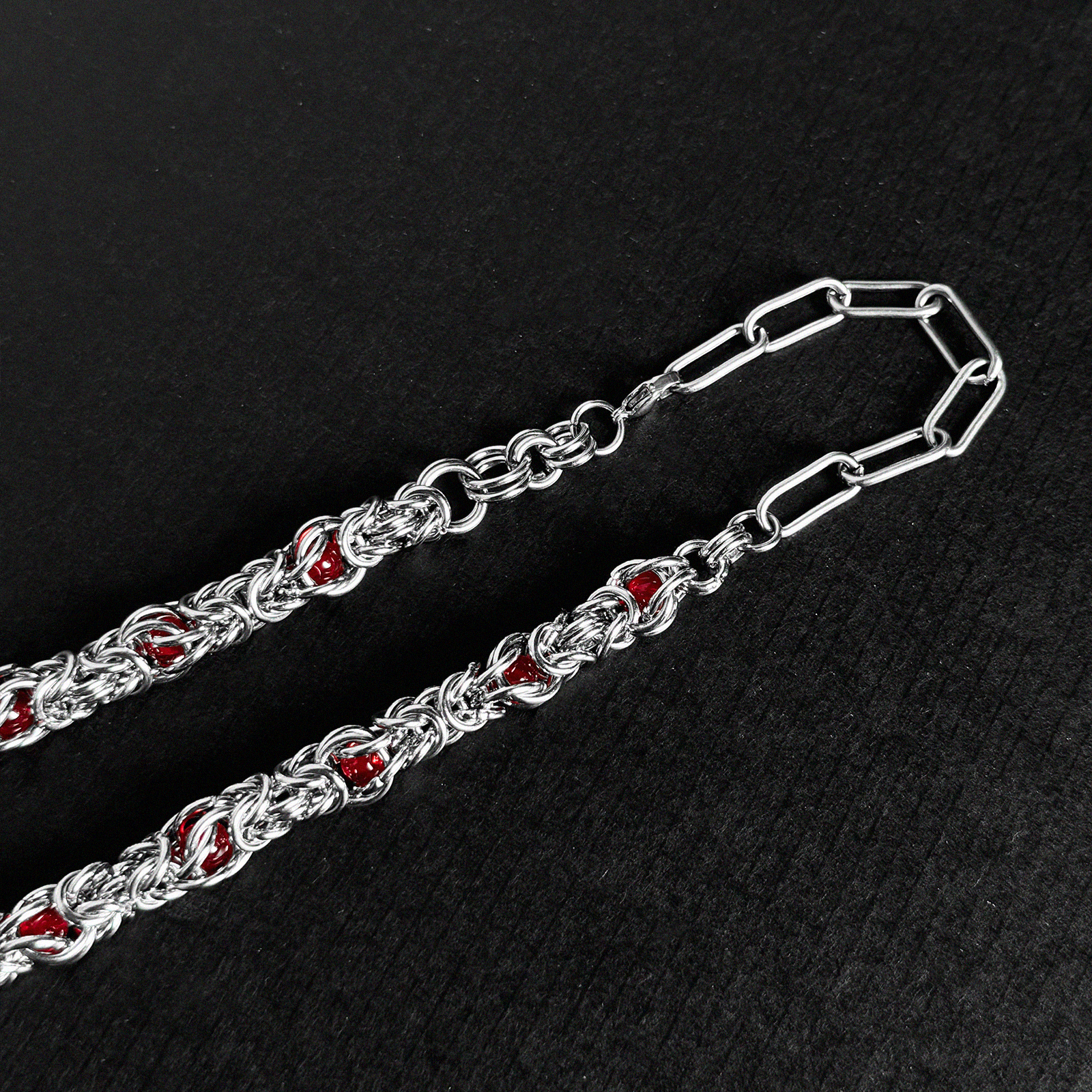 TITANIUM HORSESHOE CROSS