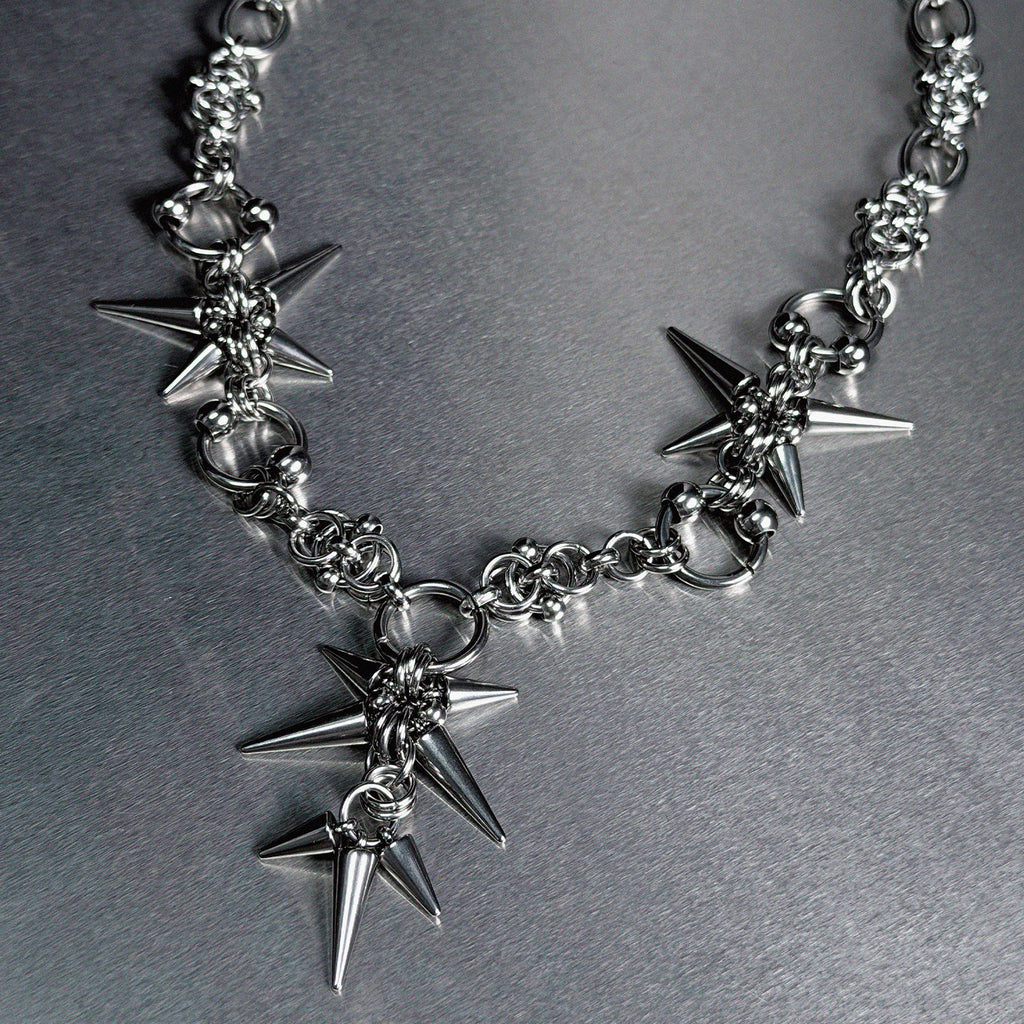 STAINLESS SPIKE CLUSTER