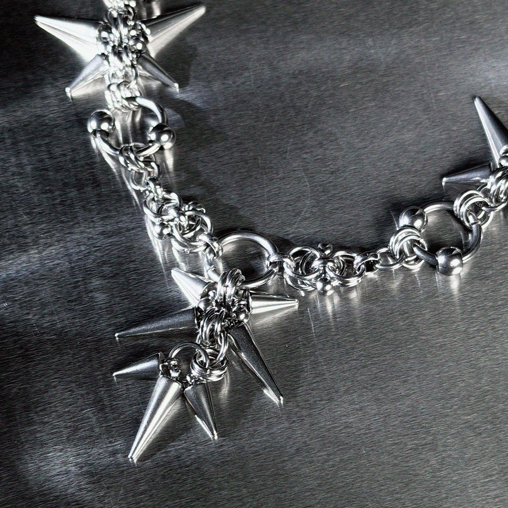 STAINLESS SPIKE CLUSTER