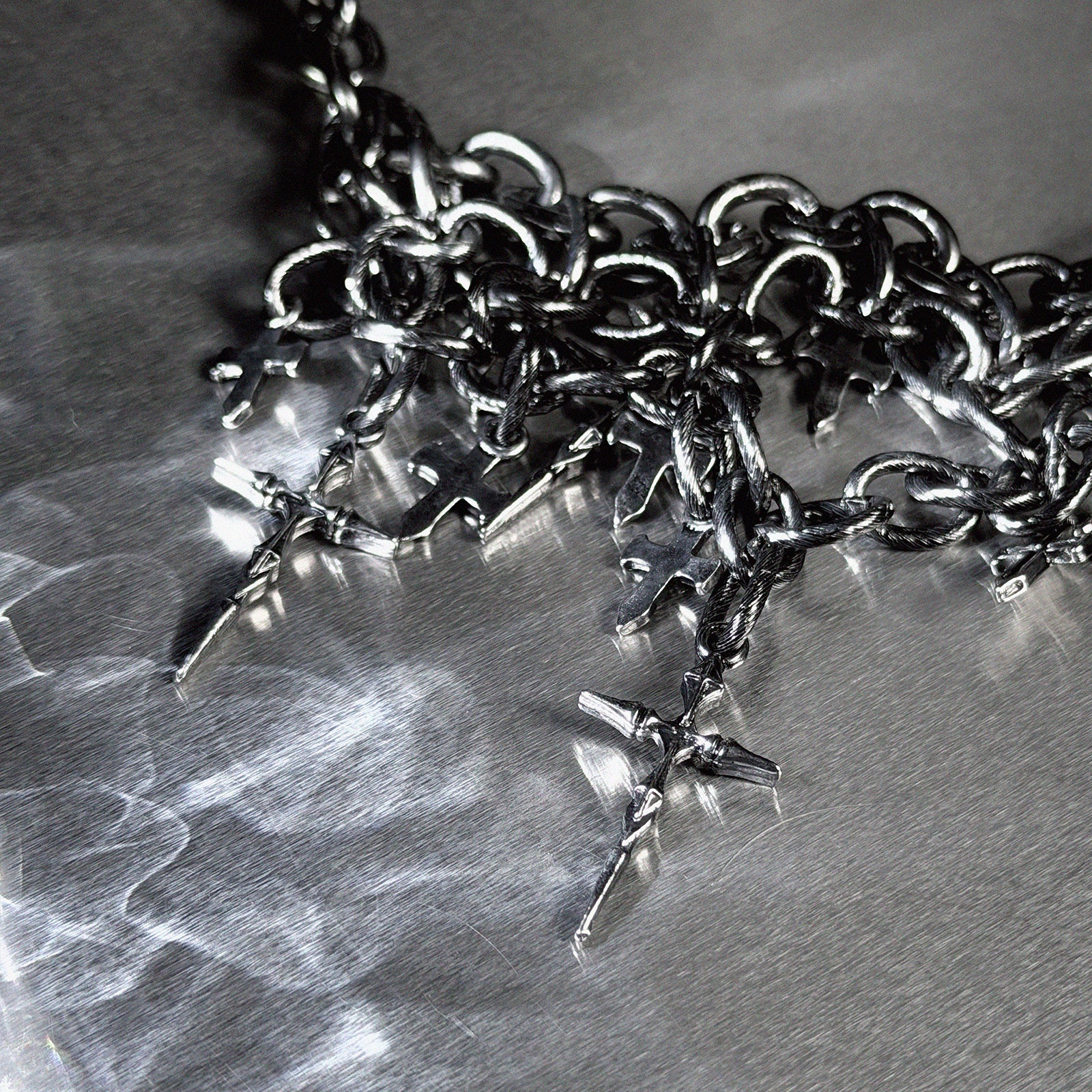 DISTRESSED MULTI-CROSS LAYER