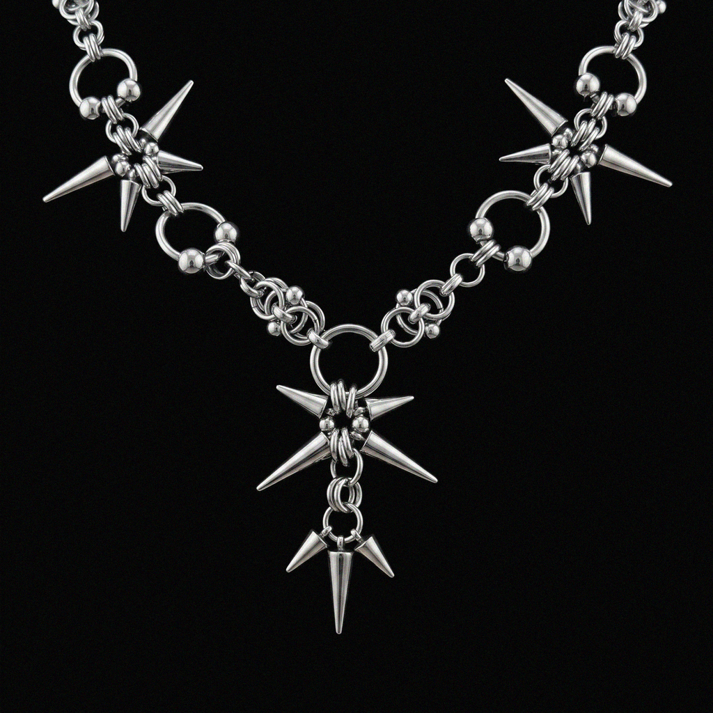 STAINLESS SPIKE CLUSTER