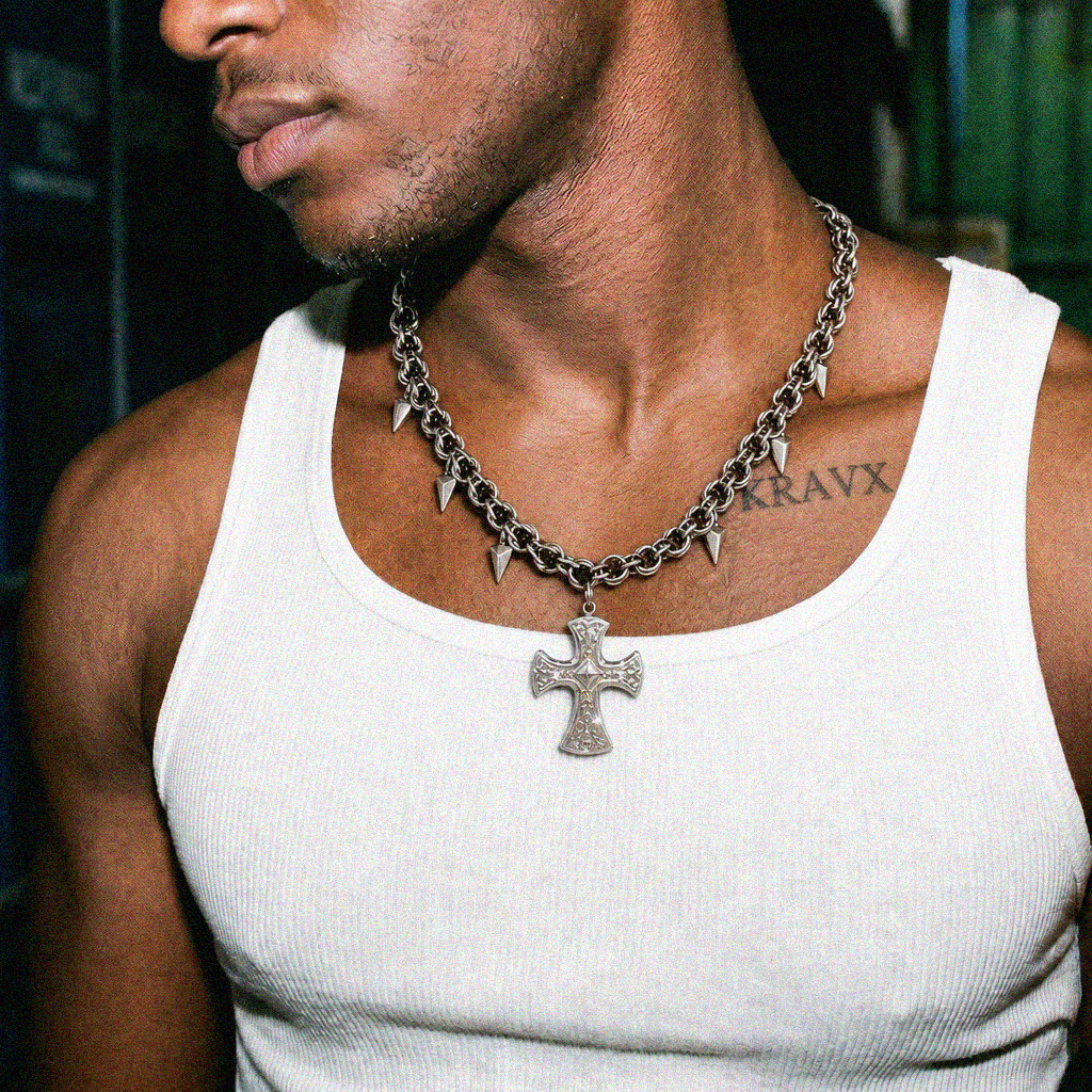 DARKWEAR TRIANGLE CROSS - KravxStudio