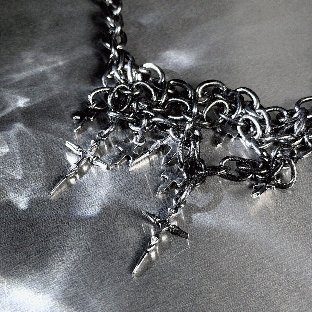DISTRESSED MULTI-CROSS LAYER - KravxStudio