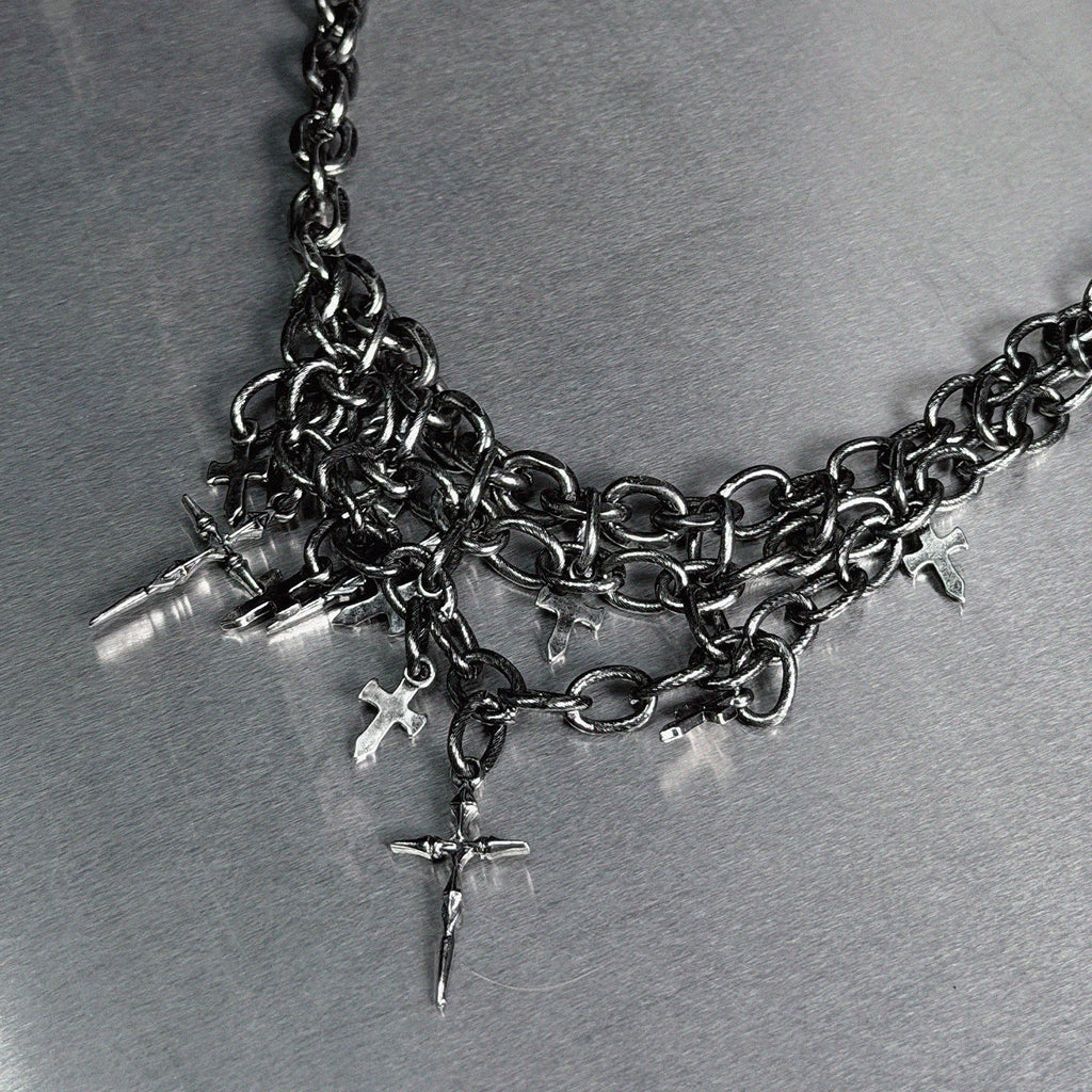 DISTRESSED MULTI-CROSS LAYER - KravxStudio