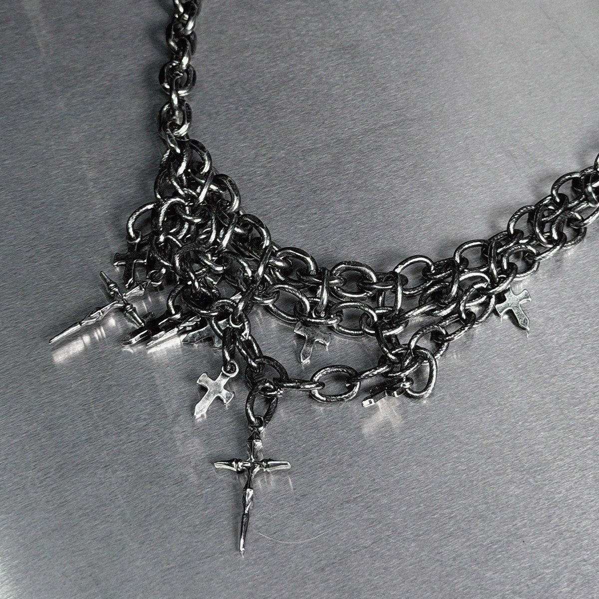 DISTRESSED MULTI-CROSS LAYER - KravxStudio