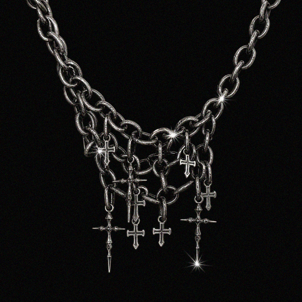 DISTRESSED MULTI-CROSS LAYER - KravxStudio