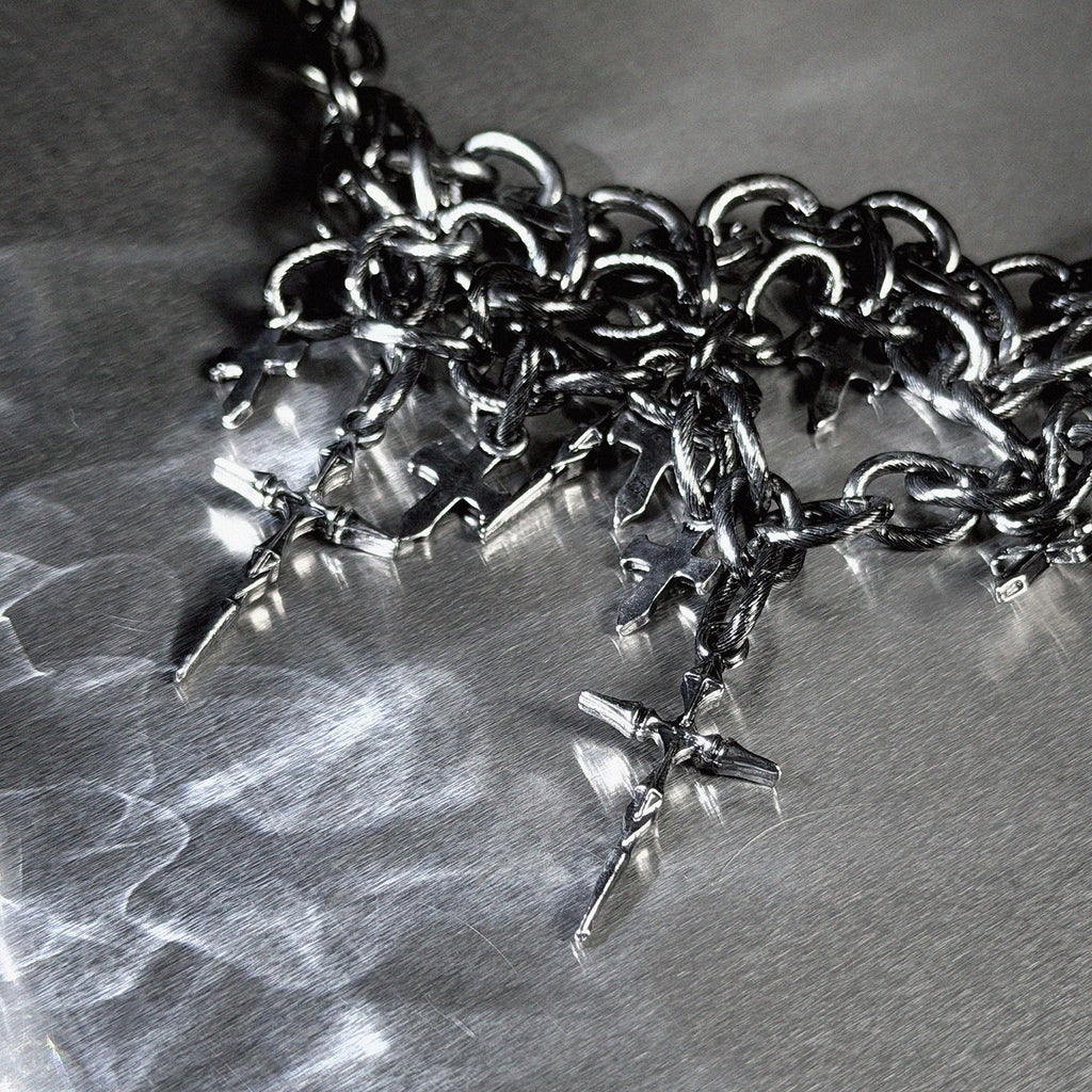 DISTRESSED MULTI-CROSS LAYER - KravxStudio