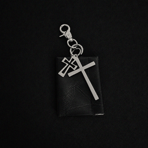 LAYERED CROSS UTILITY KEYCHAIN - KravxStudio