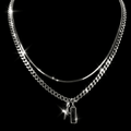 OBSIDIAN STAR COLLAR CHAIN - KravxStudio