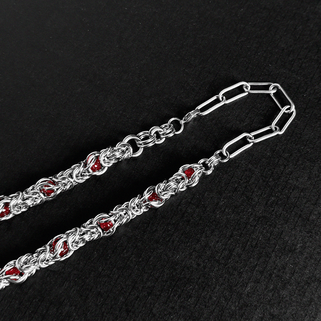 TITANIUM HORSESHOE CROSS - KravxStudio