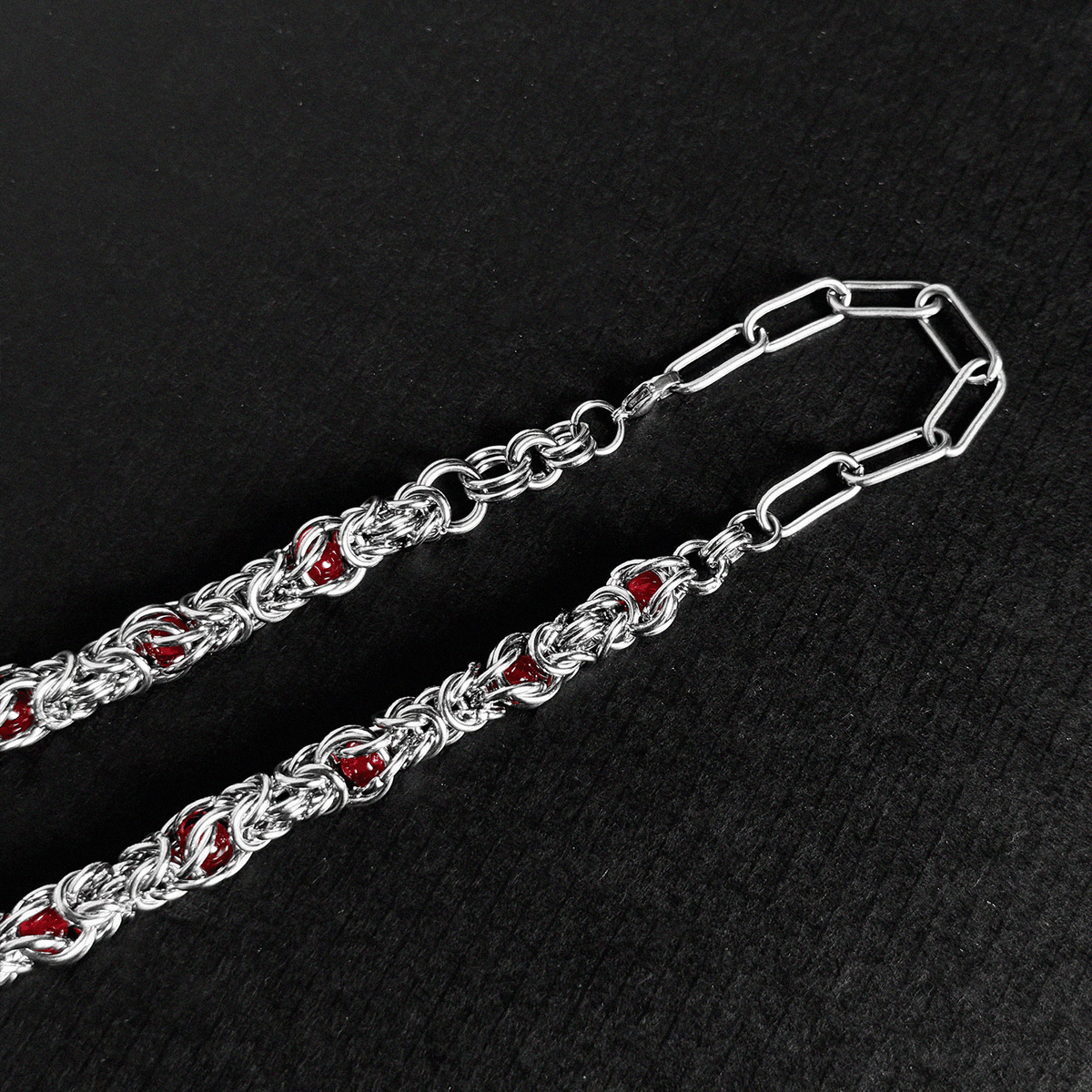 TITANIUM HORSESHOE CROSS - KravxStudio